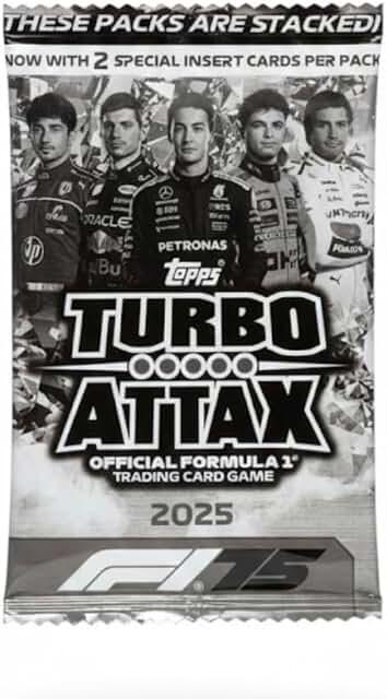 Topps Formula 1 Turbo Attax 2025 — 10 Card Pack
