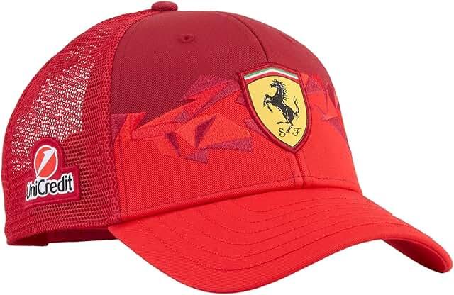 PUMA Scuderia Ferrari F1 - Las Vegas GP 2025 Special Edition Hat - Red - One Size Fits Most
