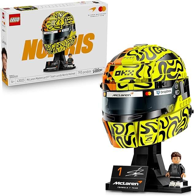 LEGO McLaren Lando Norris World Champion F1 Helmet