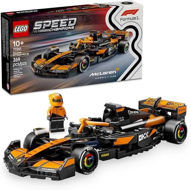 LEGO Speed Champions McLaren F1 Team MCL38 Race Car